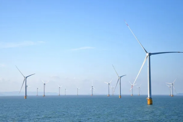 Taizhou offshore wind farm achieves grid-connected power generation