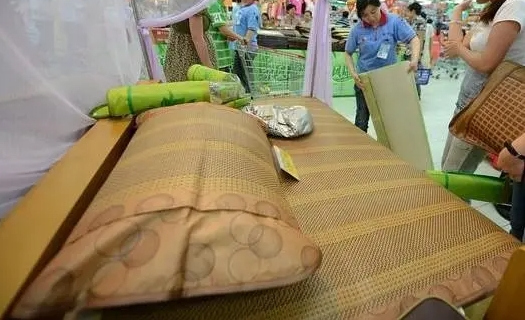 Anji bamboo mats gaining popularity overseas