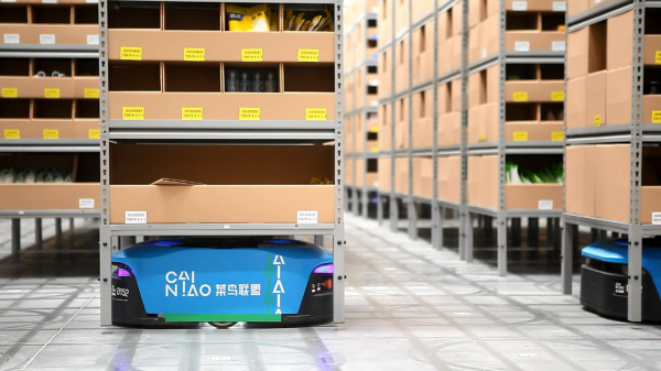 Alibaba debuts first logistics robot for more efficient last-mile delivery