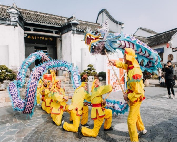 National Day celebrations in Huzhou's Lucun