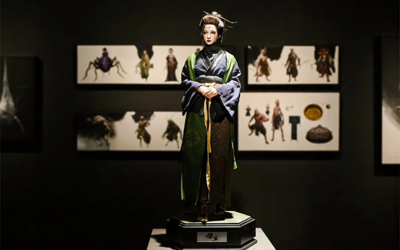 Black Myth: Wukong Art Exhibition draws fans