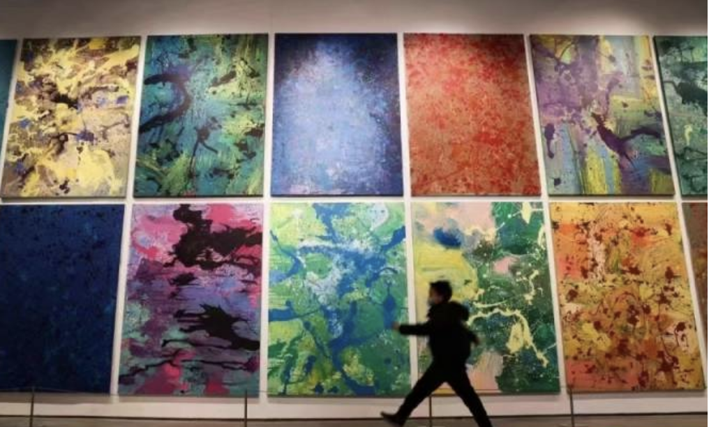 The colorful world in art