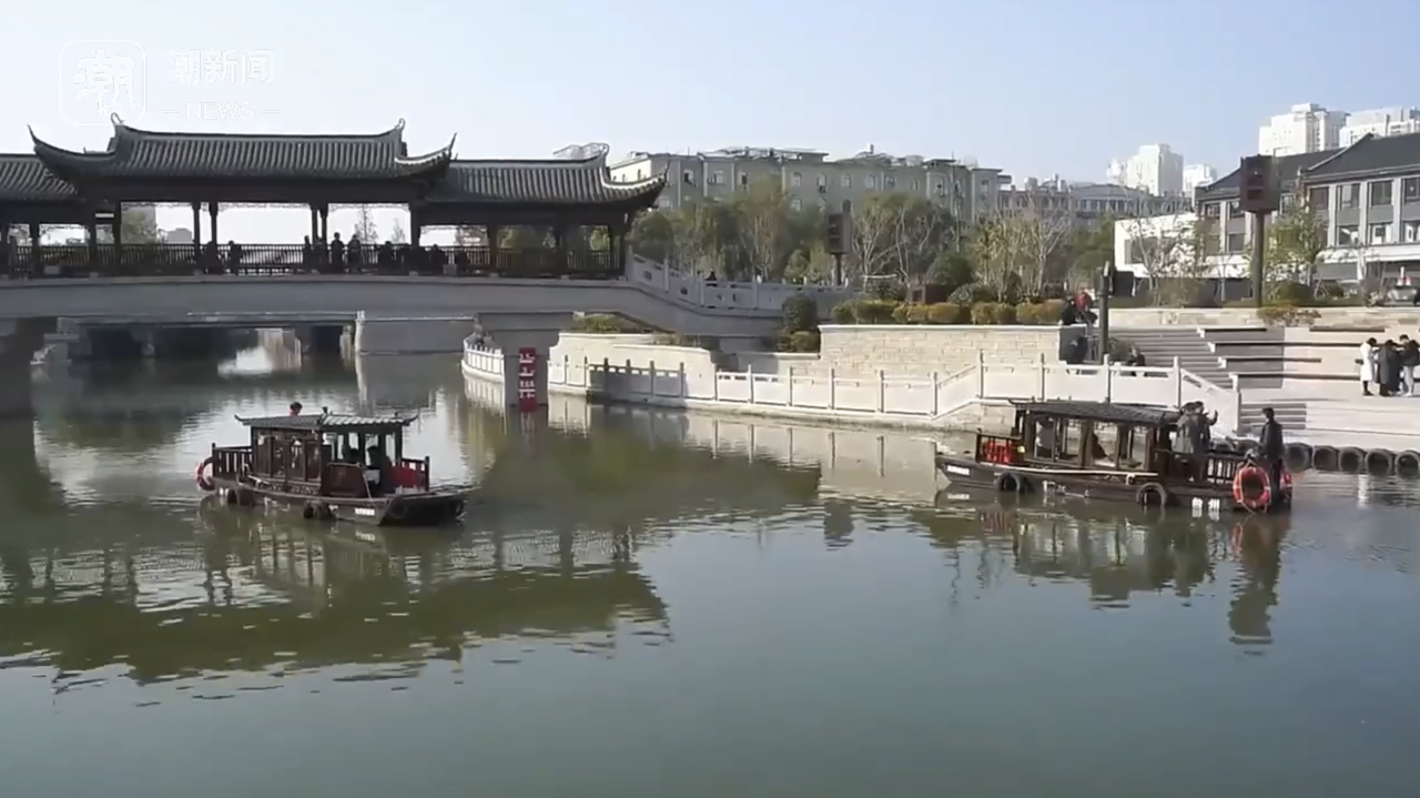Luqiao's 'waterway bridge': a historical and cultural voyage unveiled on New Year's day