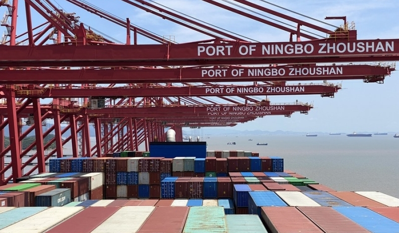China's Ningbo-Zhoushan port sees rising cargo, container throughput in 2023