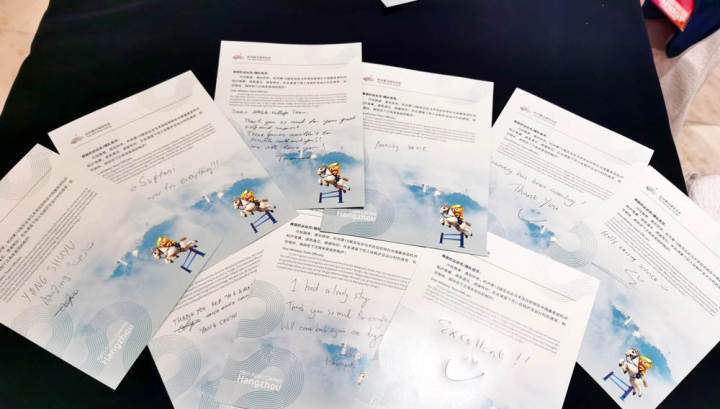 Handwritten Letters of Appreciation