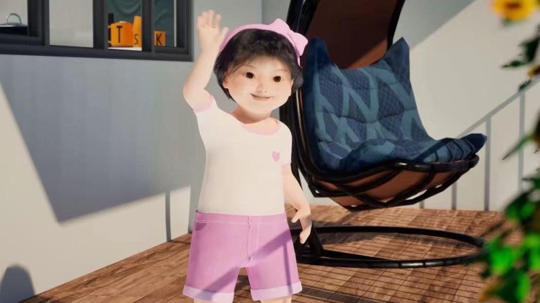 Say hi to Tong Tong, world's first AGI child-image figure