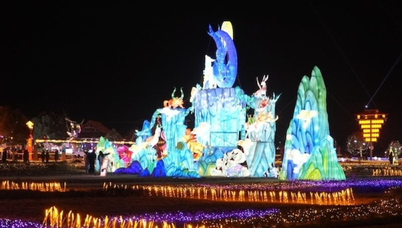 Wenzhou town's lanterns dazzle visitors