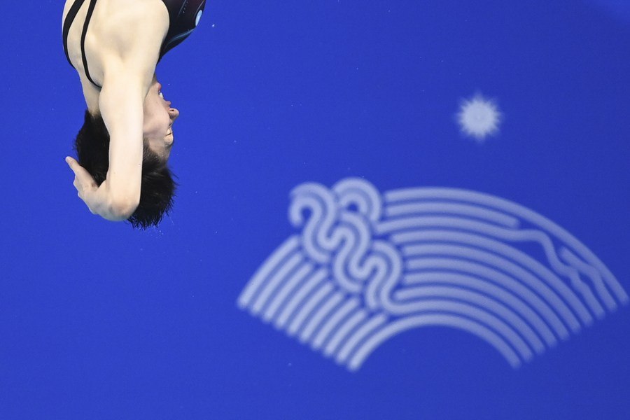 China Continues to Dominate in Diving at Hangzhou Asiad