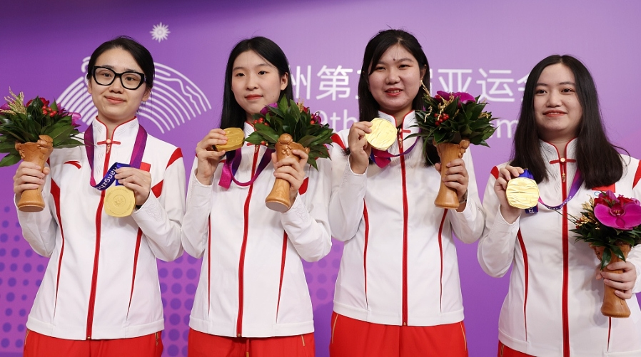 Asian Games: China Take Women's Team Gold in Go; Wu Yu Clinches First Boxing Gold