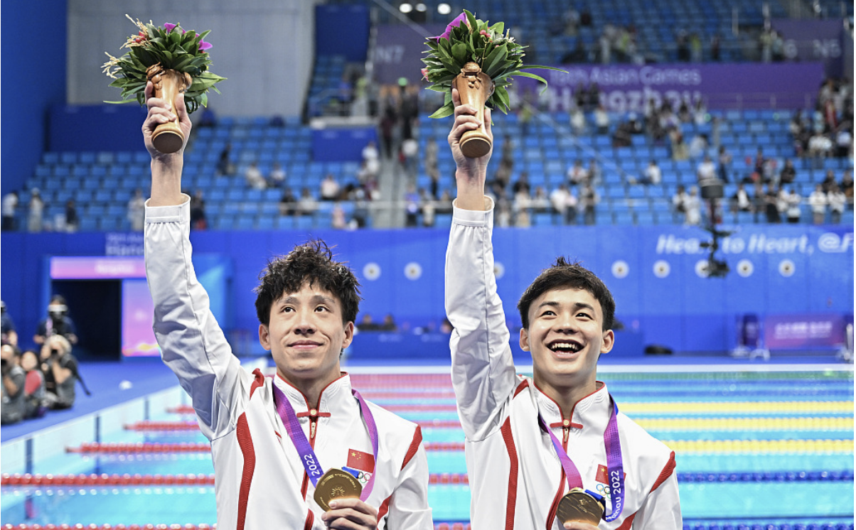 Team China Bag All Diving Golds at Asian Games