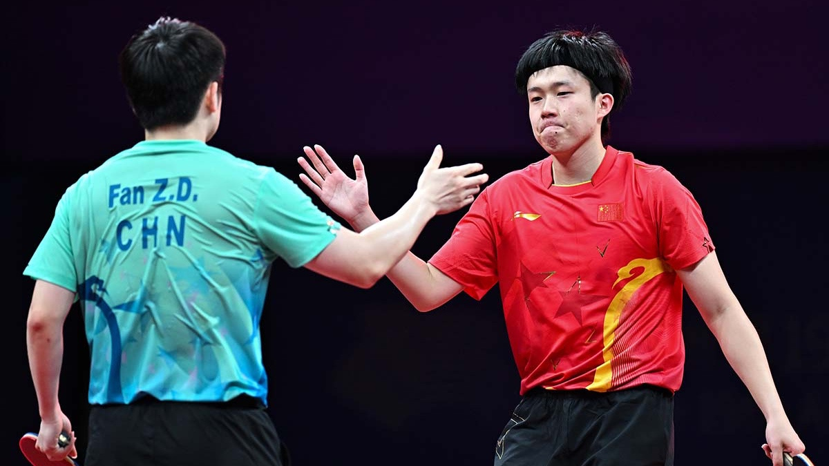 China's Table Tennis Team Displays Extraordinary Skills and Determination in Asian Games