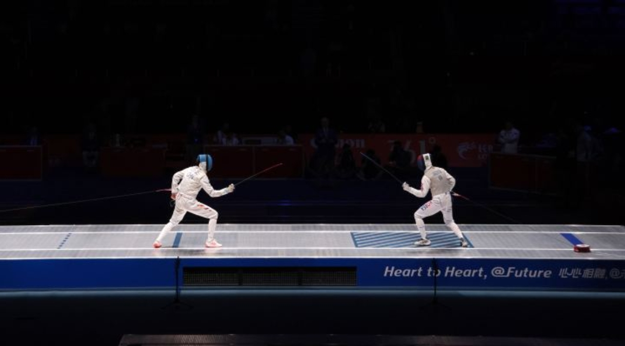 China Wins a Silver and a Bronze in Asian Games Fencing Team Competition
