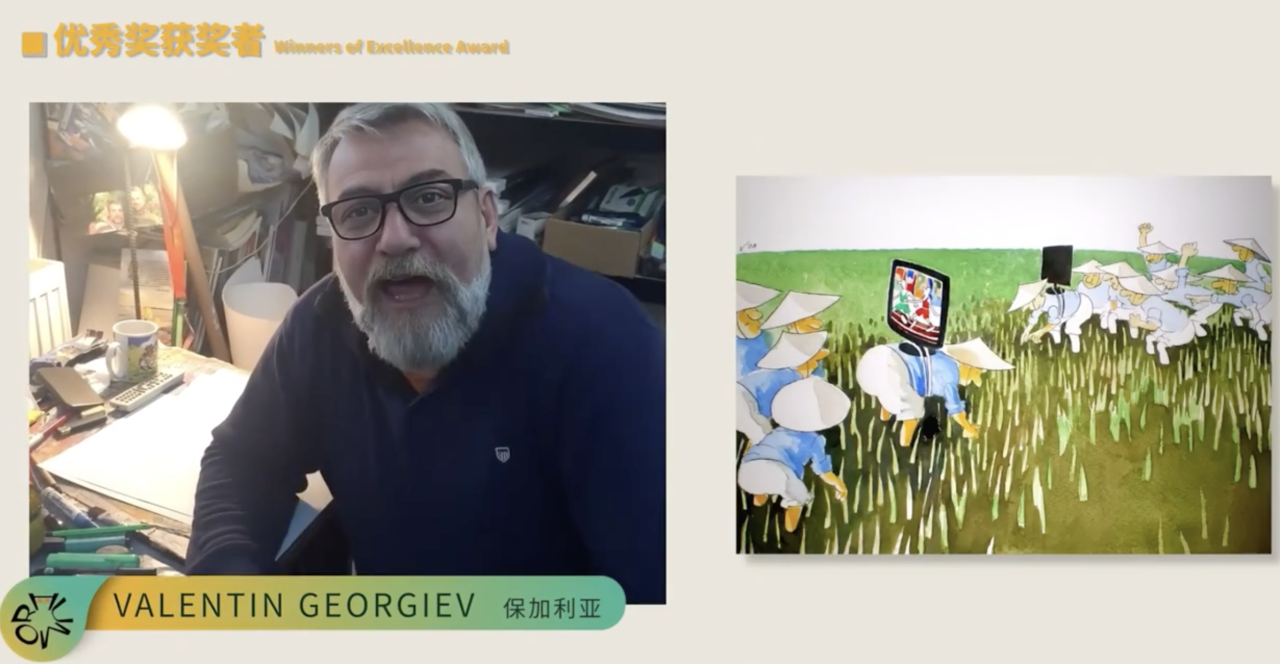 Winning Authors of the 1st Hangzhou (Binjiang) International Exhibition of Sports Humor Send Their Best Wishes to Hangzhou Asian Games