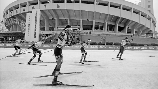 2019 SWIX·FIS Cross-country Skiing China City Sprint Tour kicked off in Hangzhou