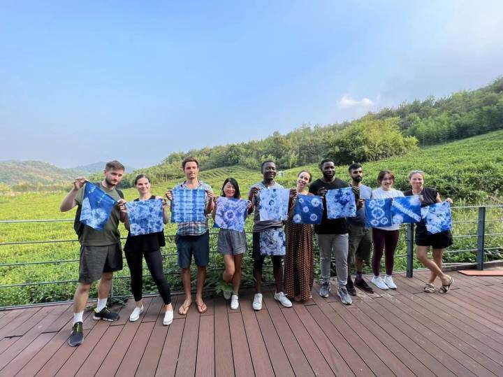 Get close to Mogan Mountain and discover the beauty of the silk