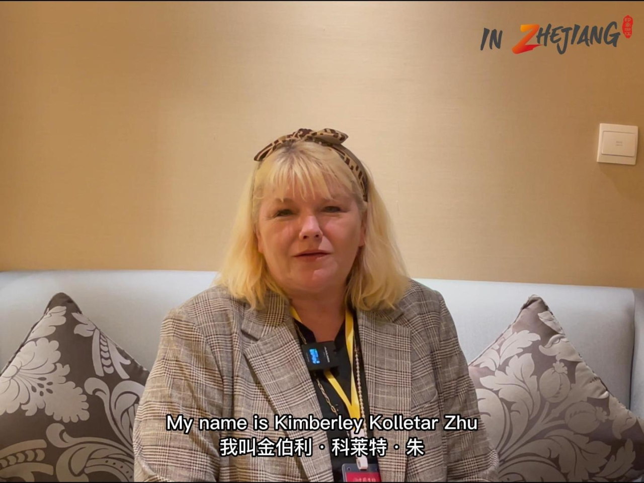 American professor Kimberly: Patience is what I've learned from Chinese philosophy
