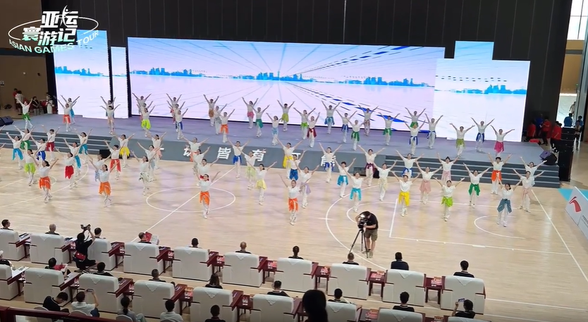 Asian Games Tour | Unveiling the Splendor: Grand Opening of Hushan Sports Park