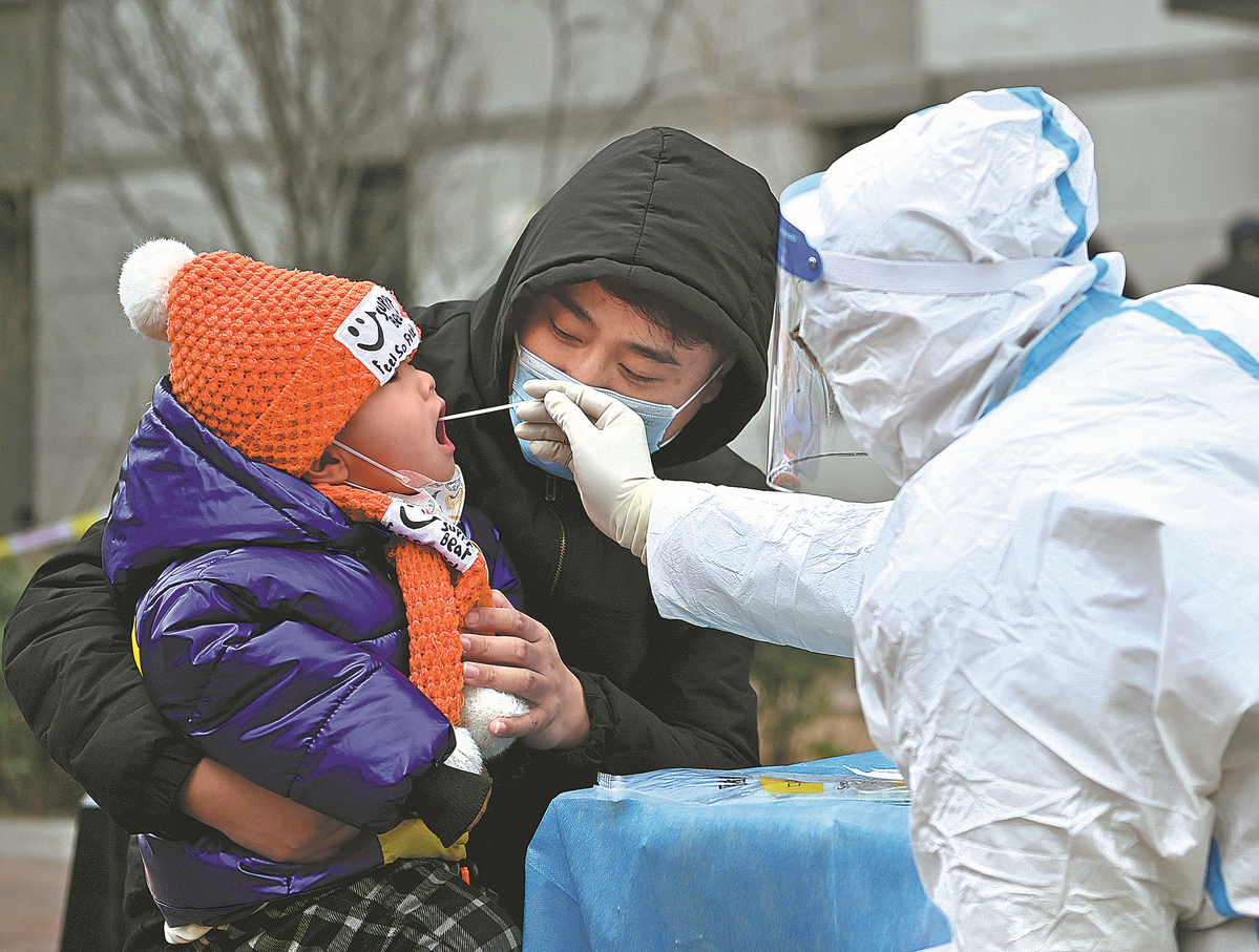 Tianjin goes all out to contain outbreak