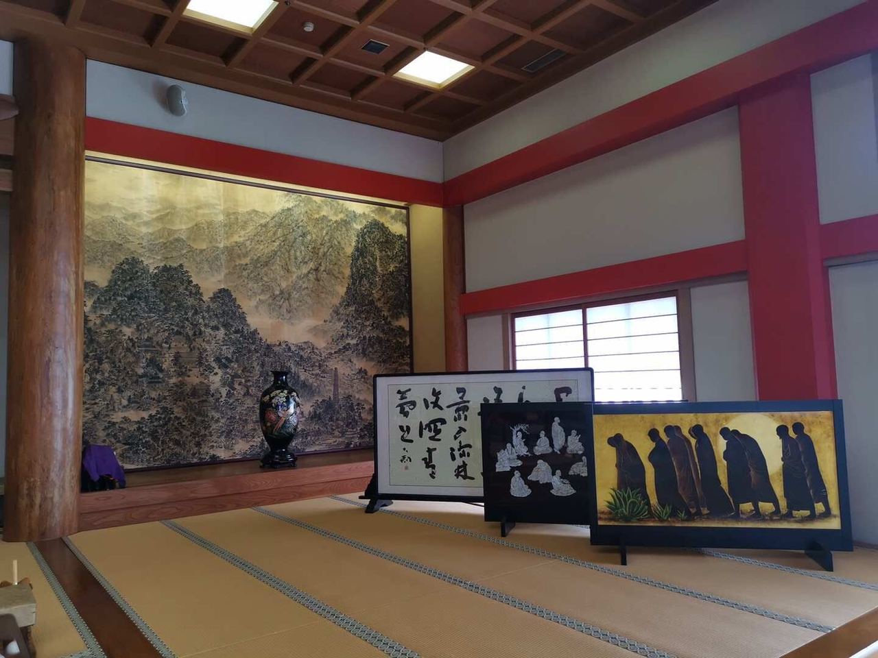日本画 フーイーヤオ作品 Fu Yiyao Holds Art Exhibition in Tokyo 独而不孤的水墨修行